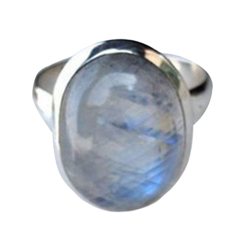 Bague ancienne en Pierre de Lune ''Réincarnation''