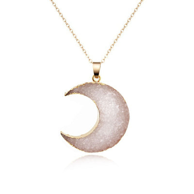Collier Lune<br> ''Rose''