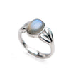 bague en argent massif, lune et soleil, zirconium, réglable à partir du bague en argent massif, lune et soleil, zirconium, réglable à partir du
