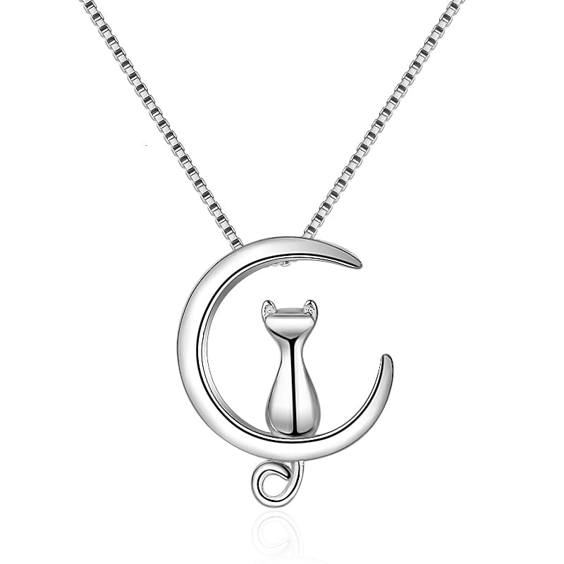 Collier Lune<br> ''Félin''