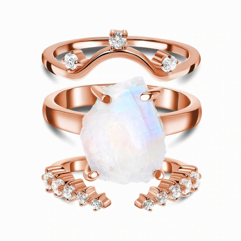 Bague Argent Massif Avec Zirconiums - Taille 56, Occasion