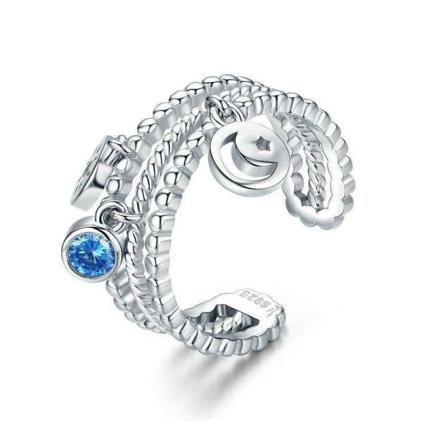 Bague Lune Ajustable | Tendre-lune