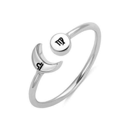 Bague Lune Argent S925 | Tendre-lune