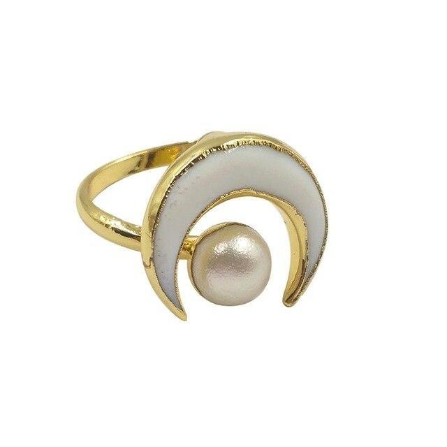 Bague Lune Bohème | Tendre-lune