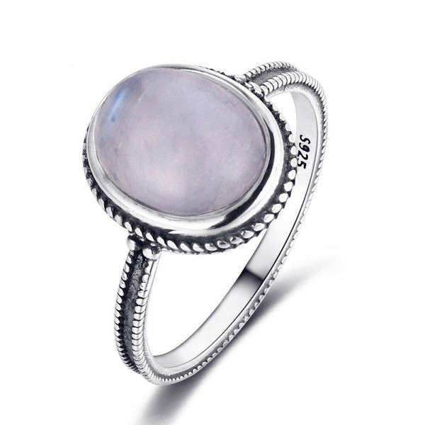 Bague Pierre de Lune Argent Sensualité infinie | Tendre-lune