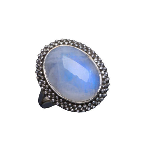 Bague anneau Pierre de Lune | Tendre-lune