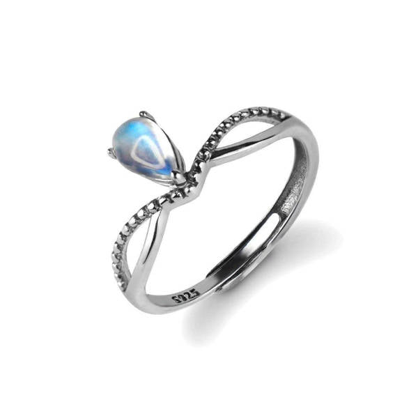 Bague avec de la Pierre de Lune | Tendre-lune