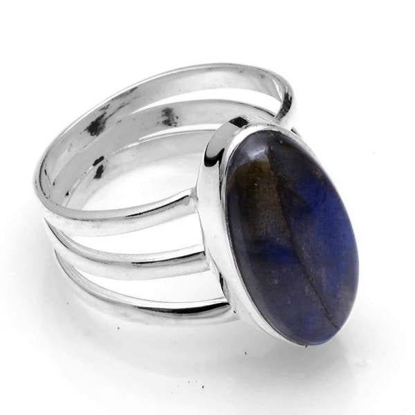 Bague Pierre de Lune fine | Tendre-lune