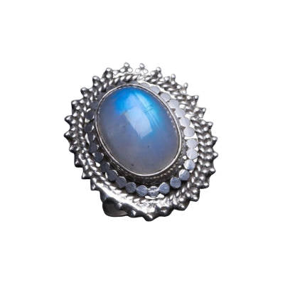 Bague Pierre de Lune Protection | Tendre-lune