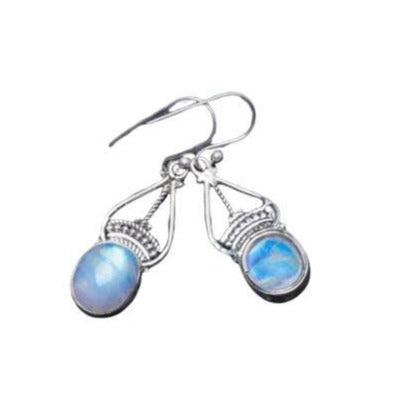 Boucle d'Oreille Pierre de Lune Innocentes