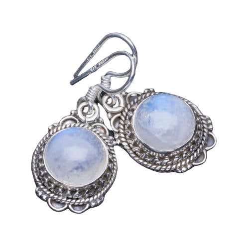 Boucle d'Oreille Pierre de Lune Talismans