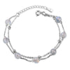 Bracelet Argent Pierre de Lune | Tendre-lune