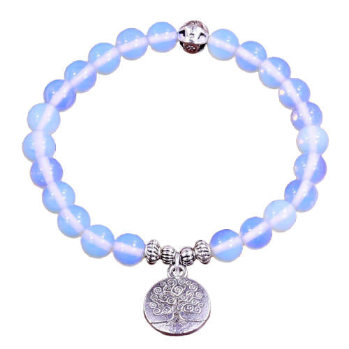 Bracelet Bouddhiste Pierre de Lune | Tendre-lune