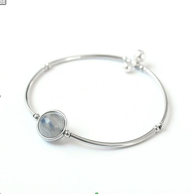 Bracelet Pierre de Lune Argent | Tendre-lune