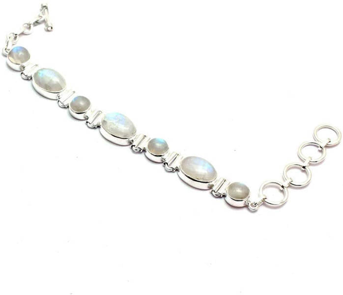 Bracelet Pierre de Lune véritable | Tendre-lune