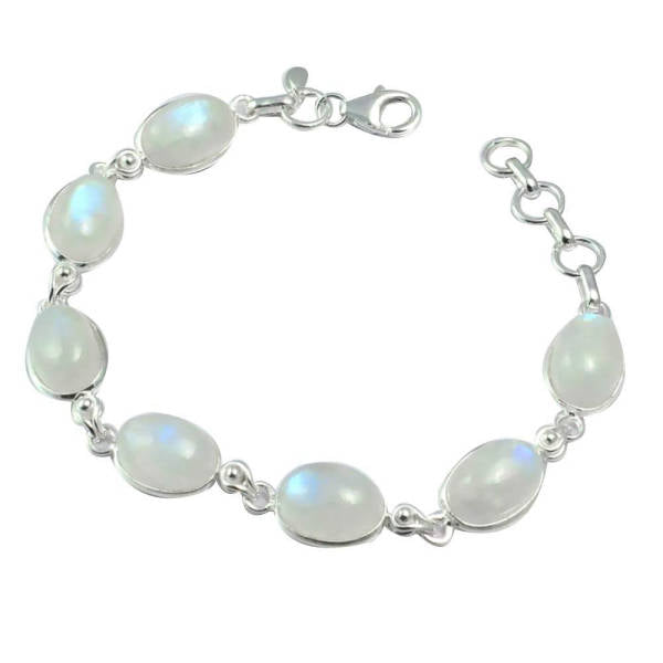Bracelet véritable Pierre de Lune | Tendre-lune