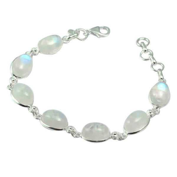 Bracelet véritables Pierres de Lune | Tendre-lune