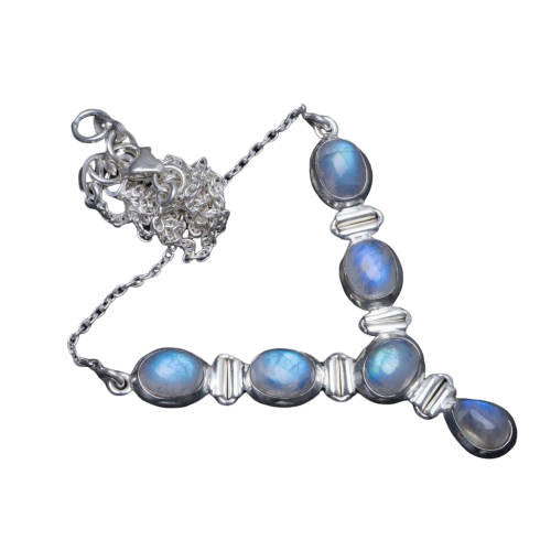Collier en Pierre de Lune Véritable Andromède
