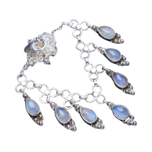 Collier Femme Pierre de Lune Eternelle