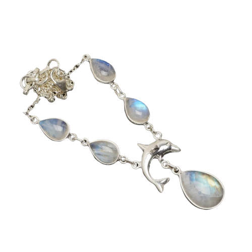 Collier Indien Pierre de Lune Parvati