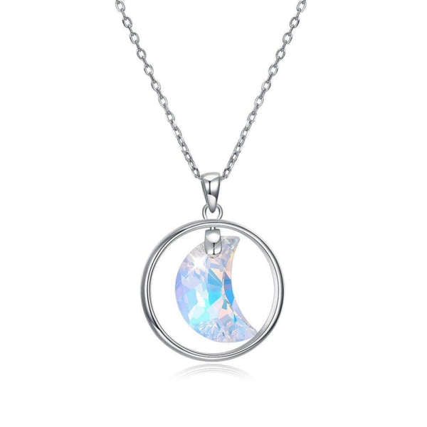 Collier Lune Arcen-Ciel | Tendre-lune