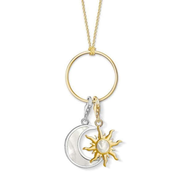 Collier Lune et Soleil <br>''Dualité''