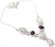 Collier Pierre de Lune Naturelle Rubel