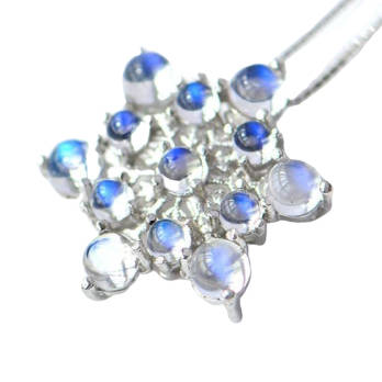 Collier Pierre de Lune Véritable Bali