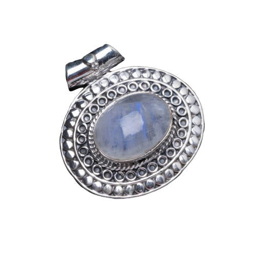 Pendentif Pierre de Luen Arc en Ciel | Tendre-lune