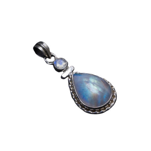 Pendentif Pierre de Lune Goutte | Tendre-lune
