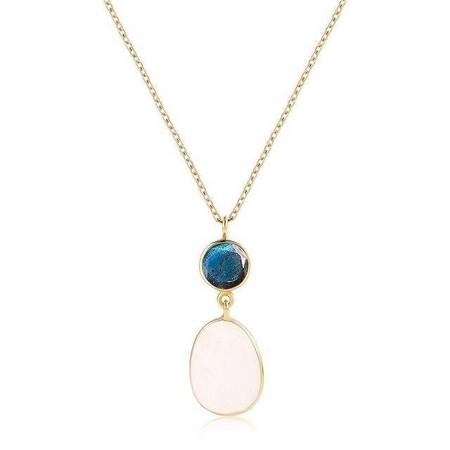 Pendentif Pierre de Lune Larme d'Hécate | Tendre-lune