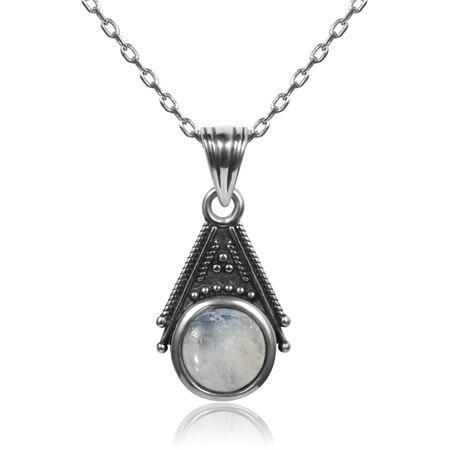 Pendentif Goutte Pierre de Lune 