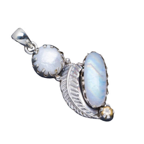 Pierre de Lune Pendentif Soteria | Tendre-lune