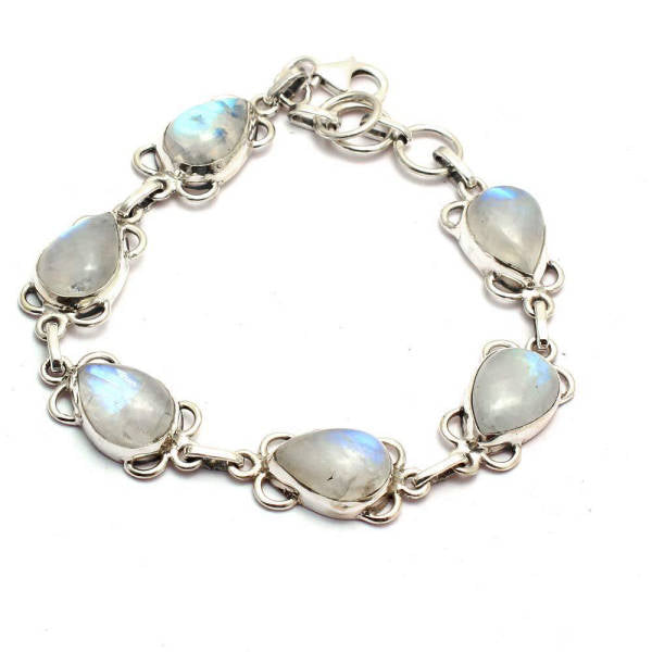 Pierre de Lune bracelet femme | Tendre-lune