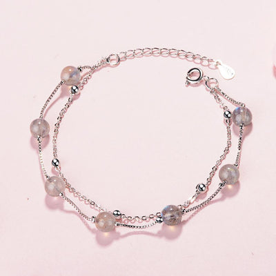 Bracelet Argent Pierre de Lune